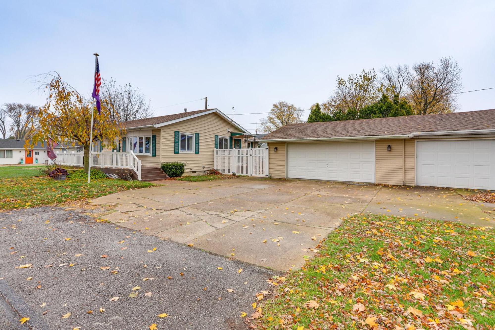 Walk To Sandusky Bay Home With Hot Tub And Fire Pit! Exterior foto